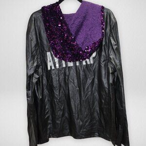 AYYE PAP Jacket – Sequin Collar, Oversized Fit